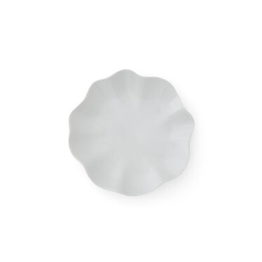 Sophie Conran Floret 8.5 Inch Salad Plate, Dove Grey